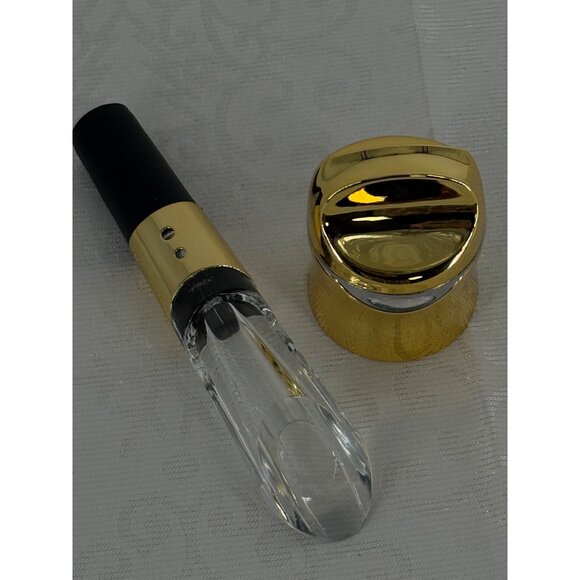 Rabbit Wine & Champagne Sealer With Super‎ Aerator Gold Tone - Picture 5 of 5